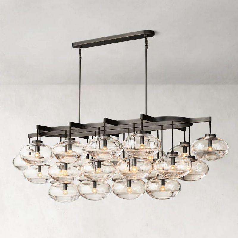 Cabrette Linear Chandelier 72" - King Lamps
