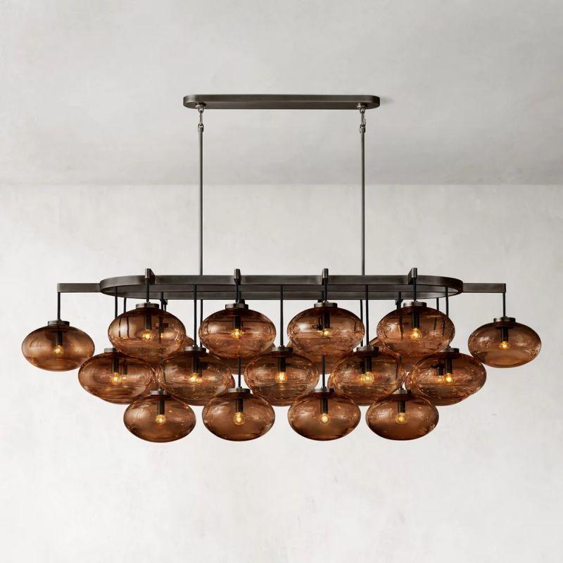 Cabrette Linear Chandelier 72" - King Lamps