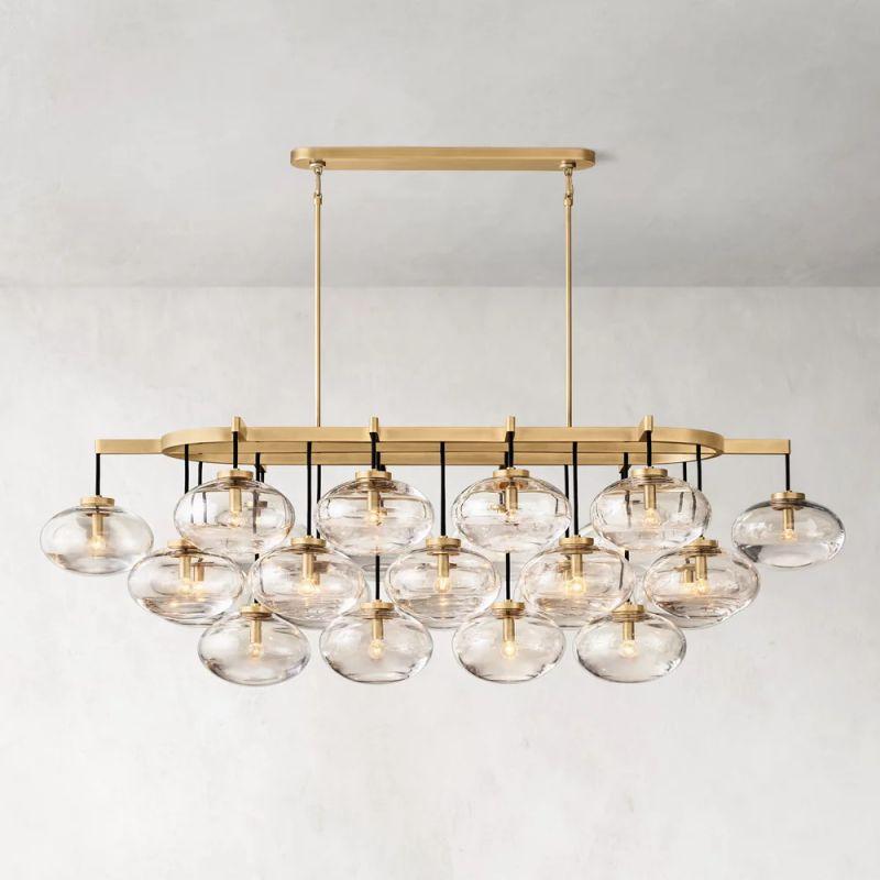Cabrette Linear Chandelier 72" - King Lamps