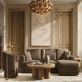 Cabrette Round Chandelier 60