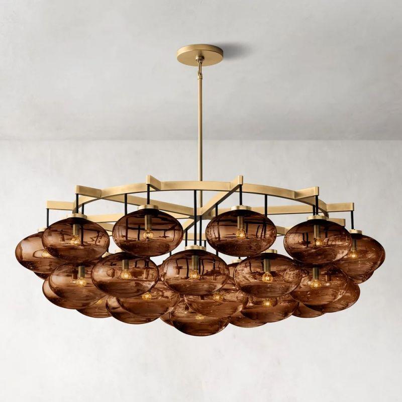Cabrette Round Chandelier 60" - King Lamps