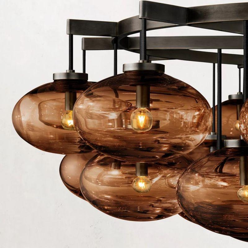 Cabrette Round Chandelier 60" - King Lamps