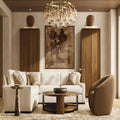 Cabrette Round Chandelier 60