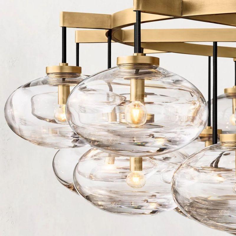 Cabrette Round Chandelier 60" - King Lamps