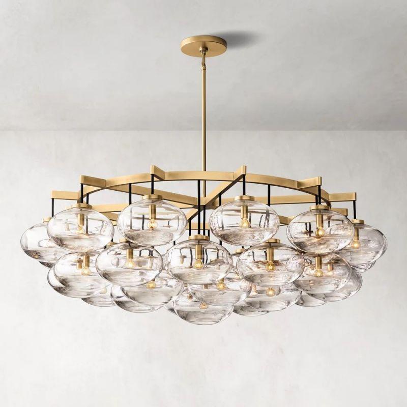 Cabrette Round Chandelier 60" - King Lamps
