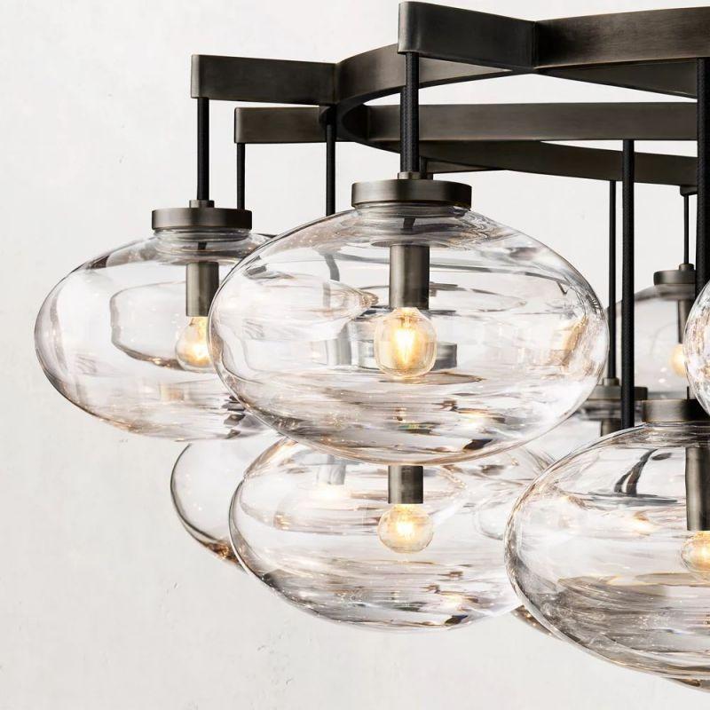Cabrette Round Chandelier 60" - King Lamps