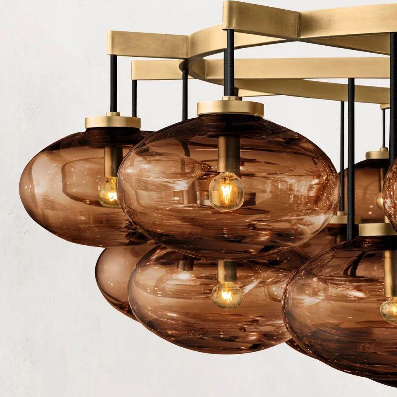 Cabrette Round Chandelier 60" - King Lamps