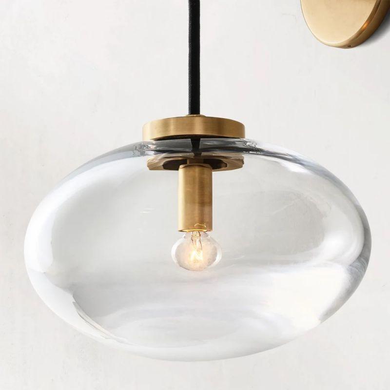 Cabrette Glass Sconce - King Lamps