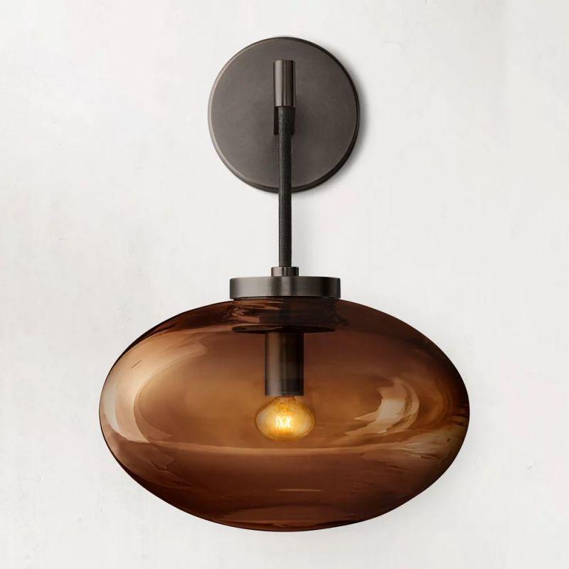 Cabrette Glass Sconce - King Lamps