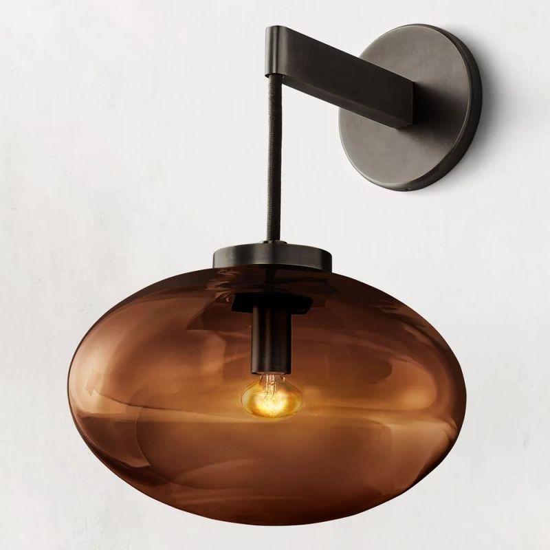 Cabrette Glass Sconce - King Lamps