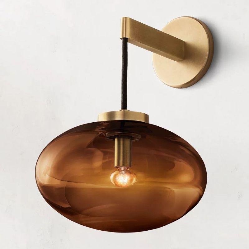 Cabrette Glass Sconce - King Lamps