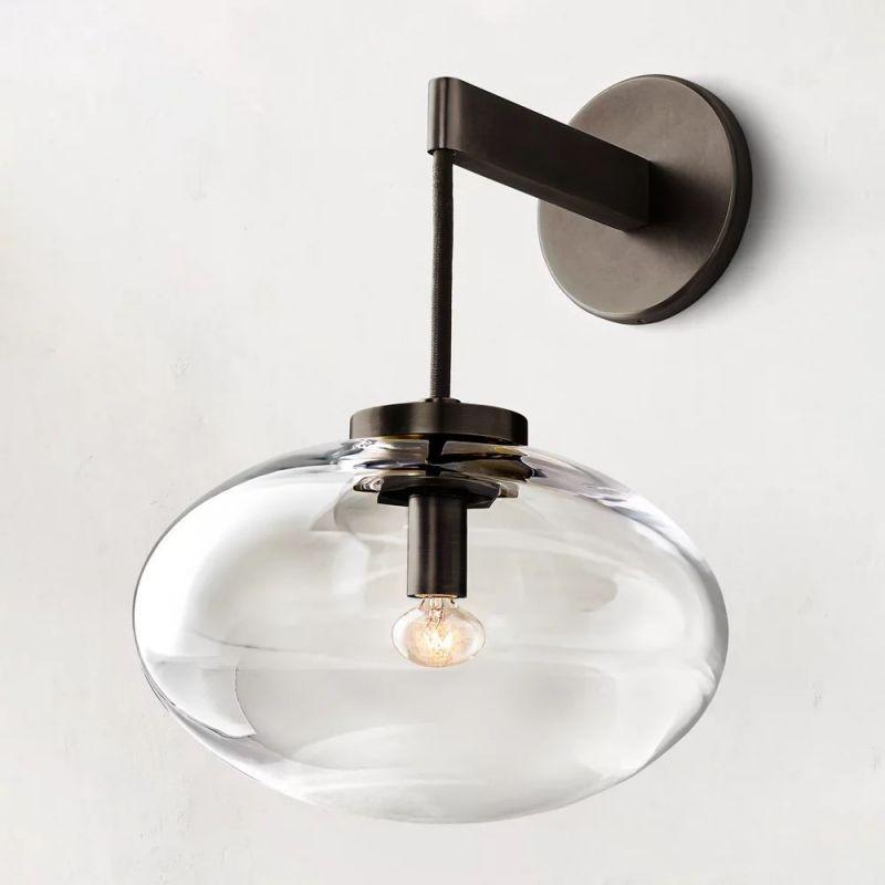 Cabrette Glass Sconce - King Lamps