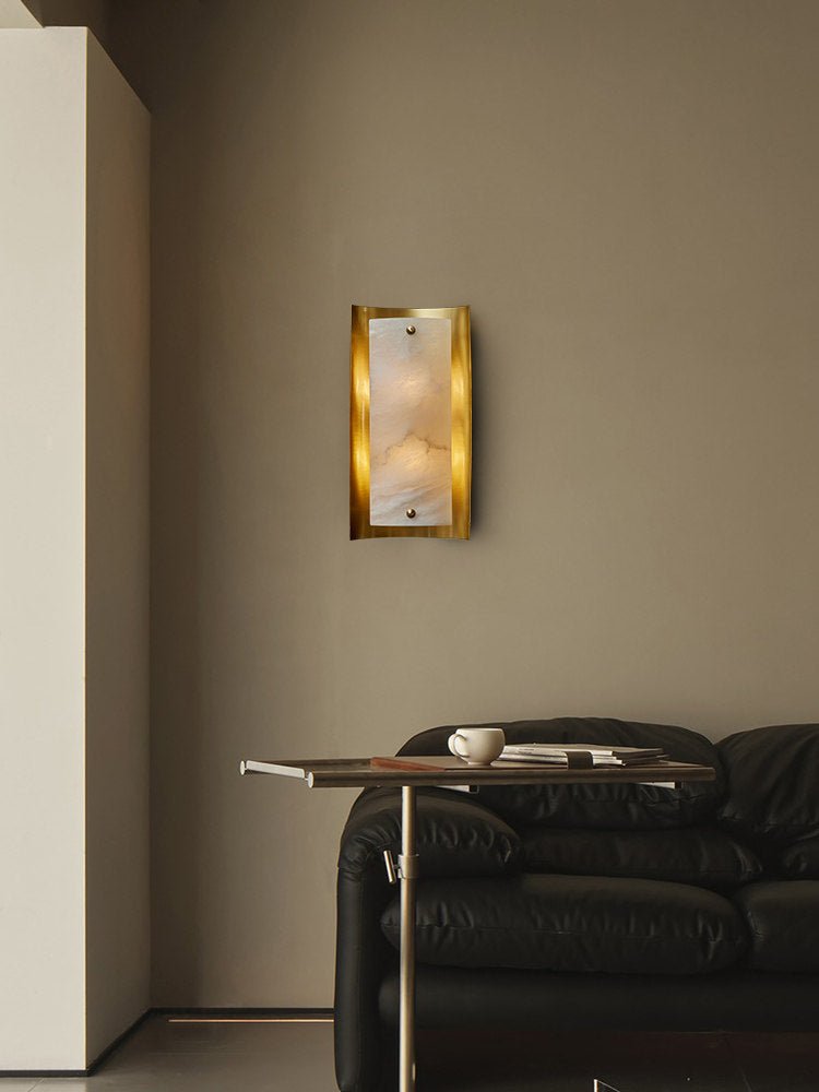 Calviero Alabaster Wall Sconce