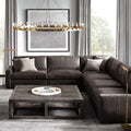 Camino Vintage Filament Round Chandelier 38‘’D - King Lamps