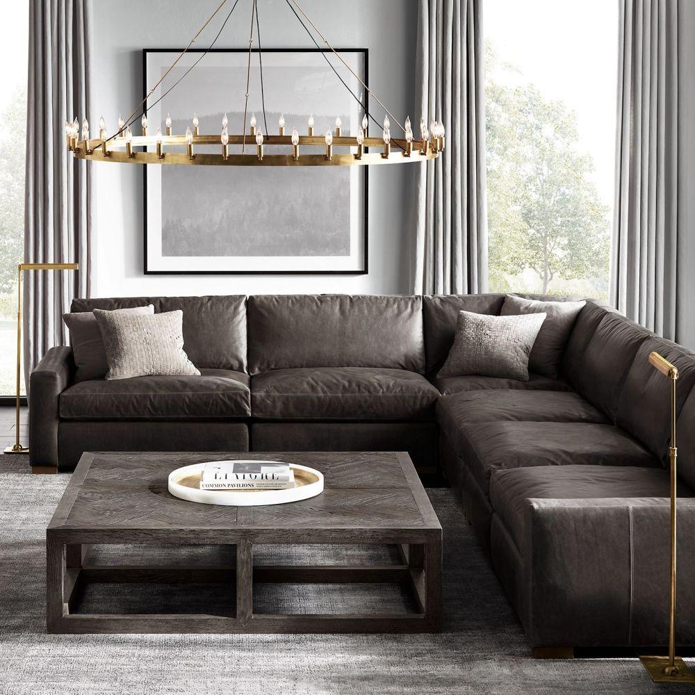 Camino Vintage Filament Round Chandelier 38‘’D - King Lamps
