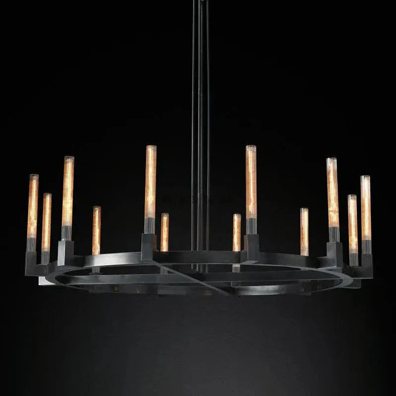Cannele de Round Chandelier 60" - King Lamps