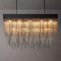 Cascade Crystal Rectangular Chandelier 54