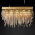 Cascade Crystal Rectangular Chandelier 54