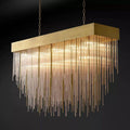 Cascade Crystal Rectangular Chandelier 54