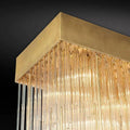 Cascade Crystal Rectangular Chandelier 54