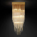 Cascade Crystal Square Chandelier 21