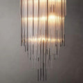 Cascade Crystal Square Chandelier 21