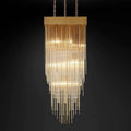 Cascade Crystal Square Chandelier 21