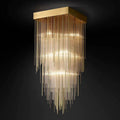 Cascade Crystal Square Chandelier 21