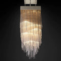Cascade Crystal Square Chandelier 21