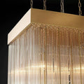 Cascade Crystal Square Chandelier 30