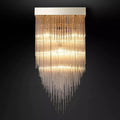 Cascade Crystal Square Chandelier 30