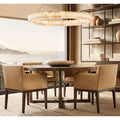 Rivage Calcite Round Chandelier 31