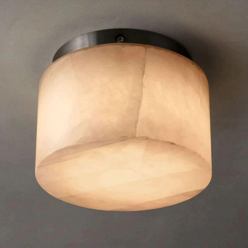 Rivage Calcite Round Flushmount 6"10"14" - King Lamps