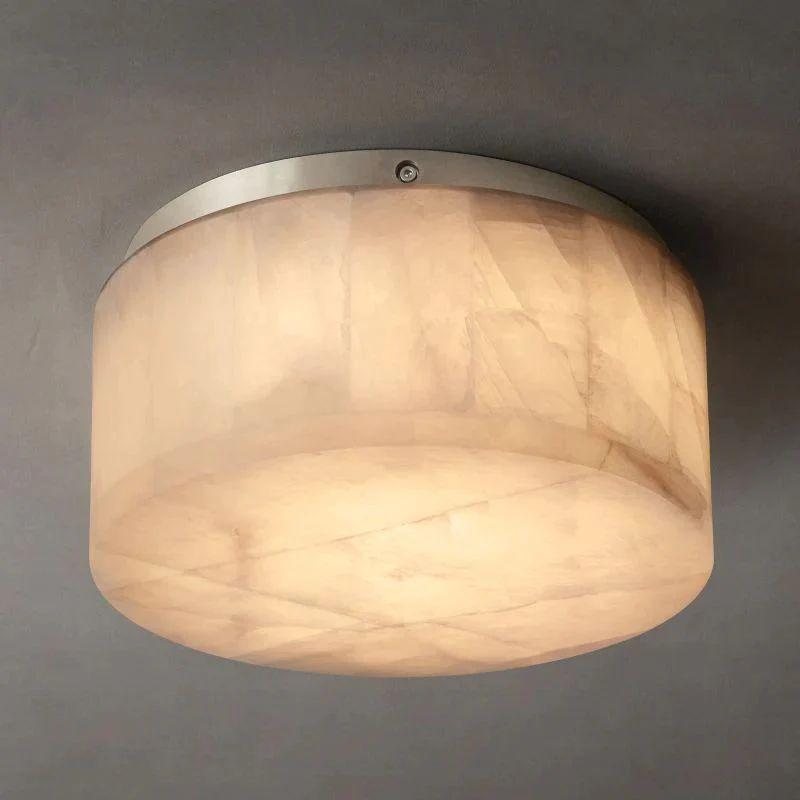 Rivage Calcite Round Flushmount 6"10"14" - King Lamps