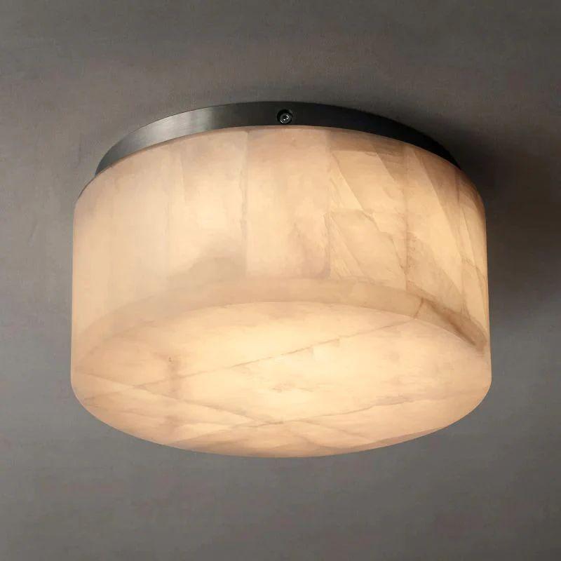 Rivage Calcite Round Flushmount 6"10"14" - King Lamps