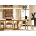 Rivage Rectangular Calcite Chandelier 72