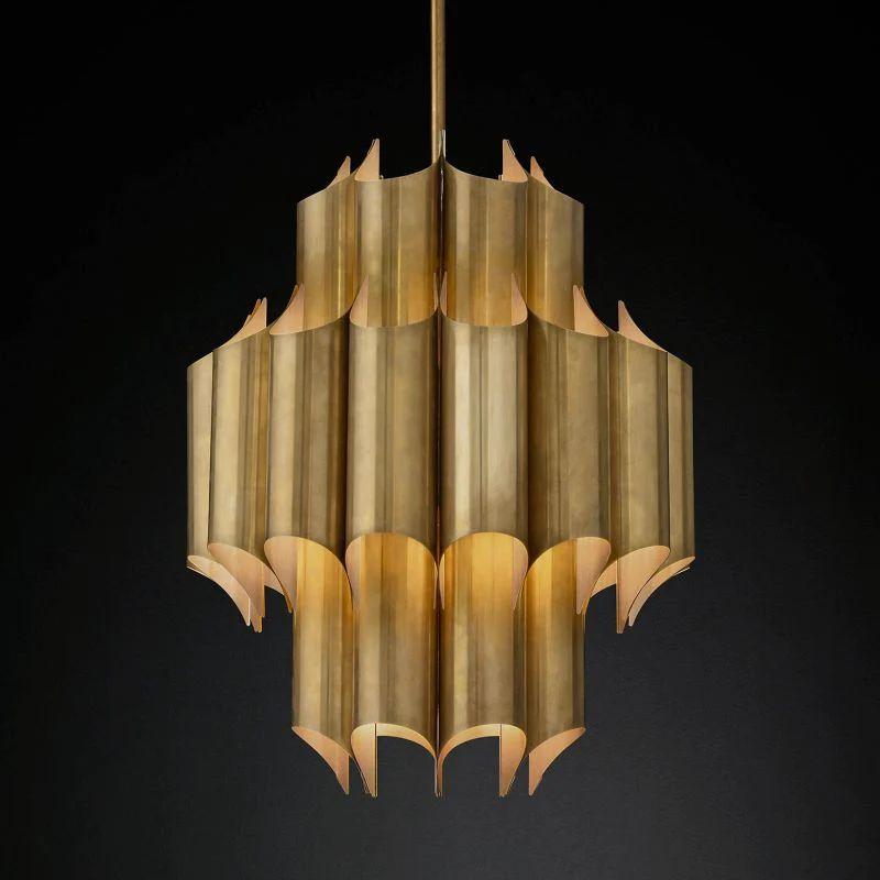 Cather Sculptural Chandelier 24" - King Lamps