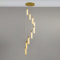 Celestial Alabaster Cascade Chandelier