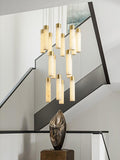 Celestial Alabaster Cascade Chandelier