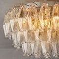 Chiara Clear Glass Flushmount 22