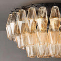 Chiara Clear Glass Flushmount 22