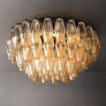 Chiara Clear Glass Flushmount 22