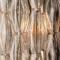 Chiara Clear Glass Grand Bedroom Wall Sconce - King Lamps