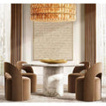 Chiara Smoke Glass Round Chandelier 37