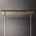 Chiara Clear Glass Tiered Rectangular Chandelier 54