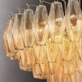 Chiara Clear Glass Tiered Round Chandelier 37