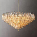 Chiara Clear Glass Tiered Round Chandelier 37