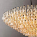 Chiara Clear Glass Tiered Round Chandelier 62