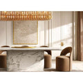 Chiara Glass Rectangular Chandelier 54