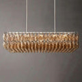 Chiara Glass Rectangular Chandelier 54